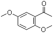 structure of CAS# 1201-38-3, 2,5-二甲氧基苯乙酮