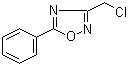 3-(氯甲基)-5-苯基-1,2,4-恶二唑分子结构 (CAS 1201-68-9)