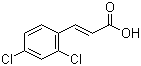 trans-2,4-Dichlorocinnamic acid molecular structure (CAS 1201-99-6)