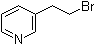 structure of CAS# 120277-73-8, 3-(2-Bromoethyl)pyridine