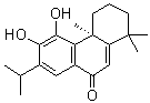 CAS # 120278-22-0, Salvinolone, (S)-2,3,4,4a-Tetrahydro-5,6-dihydroxy-1,1,4a-trimethyl-7-(1-methylethyl)-9(1H)-phenanthrenone