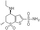 structure of CAS# 120279-96-1, Dorzolamide