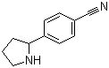 CAS 登录号：1203797-92-5, 4-(2-吡咯烷基)苯甲腈