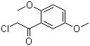 structure of CAS# 1204-22-4, 2-氯-1-(2,5-二甲氧苯基)乙酮