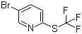CAS # 1204234-35-4, 5-Bromo-2-[(trifluoromethyl)thio]pyridine