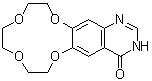 CAS 登录号：1204313-57-4, 7,8,10,11,13,14-六氢-[1,4,7,10]四氧杂环十二碳六烯并[2,3-g]喹唑啉-4(3H)-酮