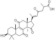 CAS 登录号：120462-48-8, 灵芝烯酸 H