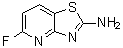structure of CAS# 1206248-77-2, 5-氟噻唑并[4,5-b]吡啶-2-胺