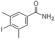 structure of CAS# 1206679-91-5, 4-Iodo-3,5-dimethylbenzamide
