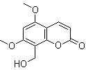 CAS # 120693-44-9, Murrayacarpin B, 8-(Hydroxymethyl)-5,7-dimethoxy-2H-1-benzopyran-2-one