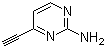 structure of CAS# 1207175-18-5, 4-Ethynyl-2-pyrimidinamine