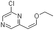 CAS # 1207852-61-6, 2-Chloro-6-[(1Z)-2-ethoxyethenyl]pyrazine