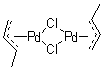 structure of CAS# 12081-22-0, Dichlorobis(1-methylallyl)dipalladium