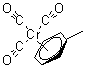 structure of CAS# 12083-24-8, Tricarbonyl(eta6-toluene)chromium