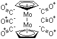 structure of CAS# 12091-64-4, Cyclopentadienylmolybdenum tricarbonyl dimer