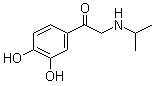CAS # 121-28-8, N-Isopropylnoradrenalone, NSC 163353, S 35179