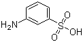3-氨基苯磺酸分子结构 (CAS 121-47-1)
