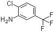 structure of CAS# 121-50-6, 3-Amino-4-chlorobenzotrifluoride