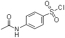 structure of CAS# 121-60-8, N-Acetylsulfanilyl chloride