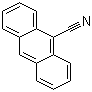 structure of CAS# 1210-12-4, 9-Anthrracenecarbonitrile