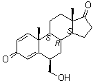 CAS 登录号：121021-51-0, 6beta-(羟基甲基)雄甾-1,4-二烯-3,17-二酮