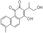 CAS # 121064-74-2, Tanshinone VI, 1-Hydroxy-2-(2-hydroxy-1-methylethyl)-8-methyl-3,4-phenanthrenedione
