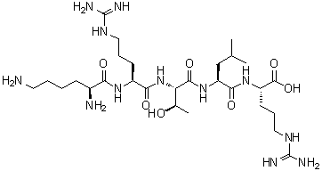 CAS # 121145-48-0, L-Lysyl-L-arginyl-L-threonyl-L-leucyl-L-arginine