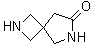 structure of CAS# 1211515-65-9, 2,6-Diazaspiro[3.4]octan-7-one