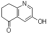 structure of CAS# 1211582-47-6, 7,8-Dihydro-3-hydroxy-5(6H)-quinolinone
