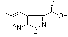 CAS 登录号：1211586-74-1, 5-氟-1H-吡唑并[3,4-b]吡啶-3-羧酸