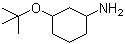 structure of CAS# 1211592-87-8, 3-(1,1-Dimethylethoxy)cyclohexanamine