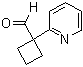 structure of CAS# 1211593-36-0, 1-(2-吡啶基)环丁烷甲醛