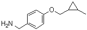 CAS # 1211594-46-5, 4-[(2-Methylcyclopropyl)methoxy]benzenemethanamine