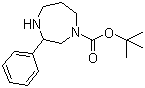 structure of CAS# 1211596-44-9, 3-苯基-[1,4]二氮杂环庚烷-1-甲酸叔丁酯