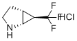 structure of CAS# 1212116-72-7, (1R,5R,6R)-6-(trifluoromethyl)-2-azabicyclo[3.1.0]hexane hydrochloride