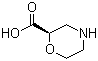 structure of CAS# 1212396-52-5, (2R)-2-吗啉羧酸
