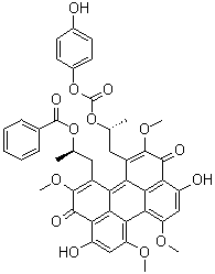 structure of CAS# 121263-19-2, Calphostin C