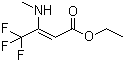 Ethyl 3-methylamino-4,4,4-trifluorocrotonate molecular structure (CAS 121303-76-2)