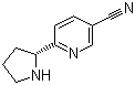 CAS 登录号：1213083-78-3, (R)-6-(吡咯烷-2-基)吡啶-3-甲腈