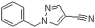 structure of CAS# 121358-86-9, 1-Benzyl-4-cyanopyrazole