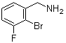 structure of CAS# 1214349-11-7, 2-Bromo-3-fluorobenzenemethanamine