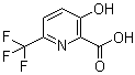 CAS 登录号：1214362-36-3, 3-羟基-6-(三氟甲基)-2-吡啶羧酸