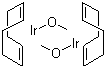 structure of CAS# 12148-71-9, Bis(1,5-cyclooctadiene)dimethoxydiiridium