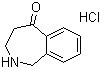 structure of CAS# 1215074-38-6, 1,2,3,4-Tetrahydro-5H-2-benzazepin-5-one hydrochloride