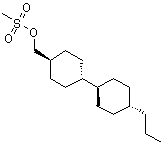 CAS # 1215227-72-7, (trans,trans)-4'-Propyl-[1,1'-bicyclohexyl]-4-methanol 4-methanesulfonate