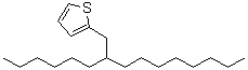 structure of CAS# 1215857-68-3, 2-(2-Hexyldecyl)thiophene