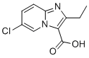 CAS 登录号：1216142-18-5, 6-氯-2-乙基咪唑并[1,2-a]吡啶-3-羧酸