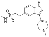 structure of CAS# 121679-20-7, 3,4-Didehydronaratriptan