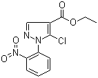 CAS 登录号：121716-35-6, 5-氯-1-(2-硝基苯基)-1H-吡唑-4-羧酸乙酯