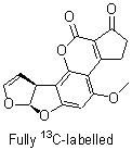 CAS # 1217449-45-0, Aflatoxin B1-<sup>13</sup>C<sub>17</sub>